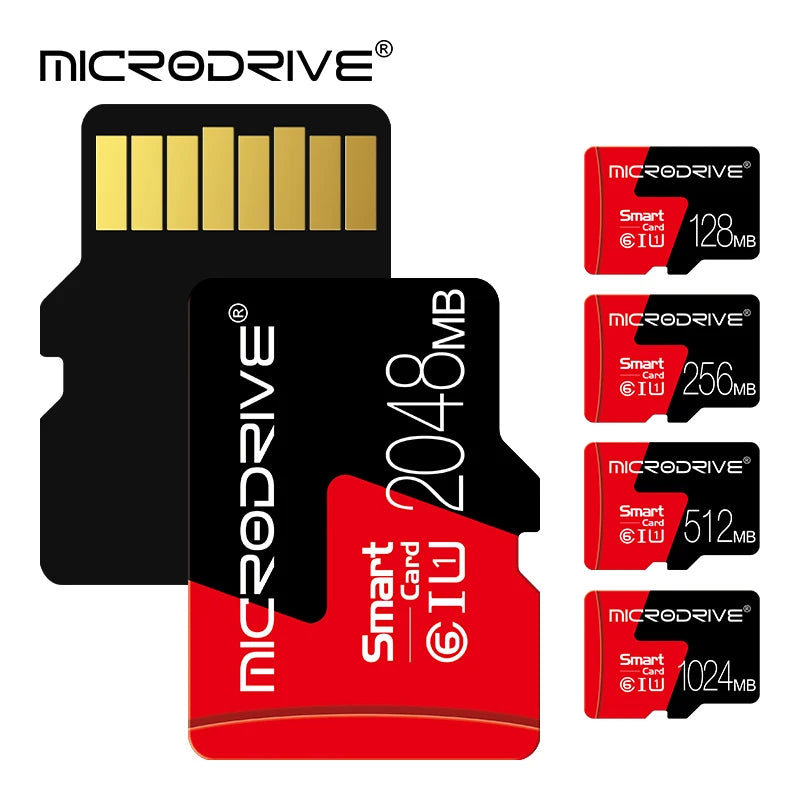 MicroDrive Micro SD Card 8GB–128GB | High-Speed TF Flash Memory Micro SD Card PRIMED