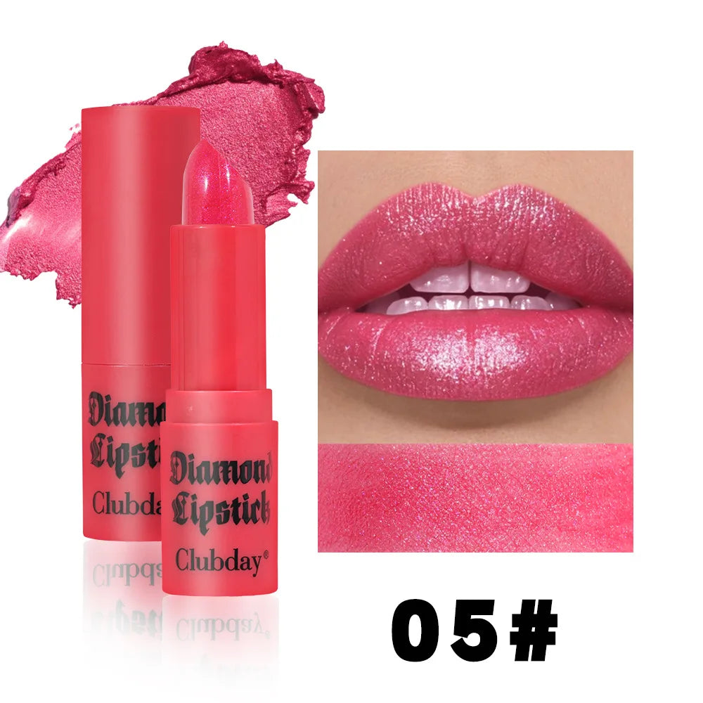 MISS ROSE Diamond Lip Gloss – Glass Shine, Neutral Pink Shades Lip Gloss PRIMED C301-002-05