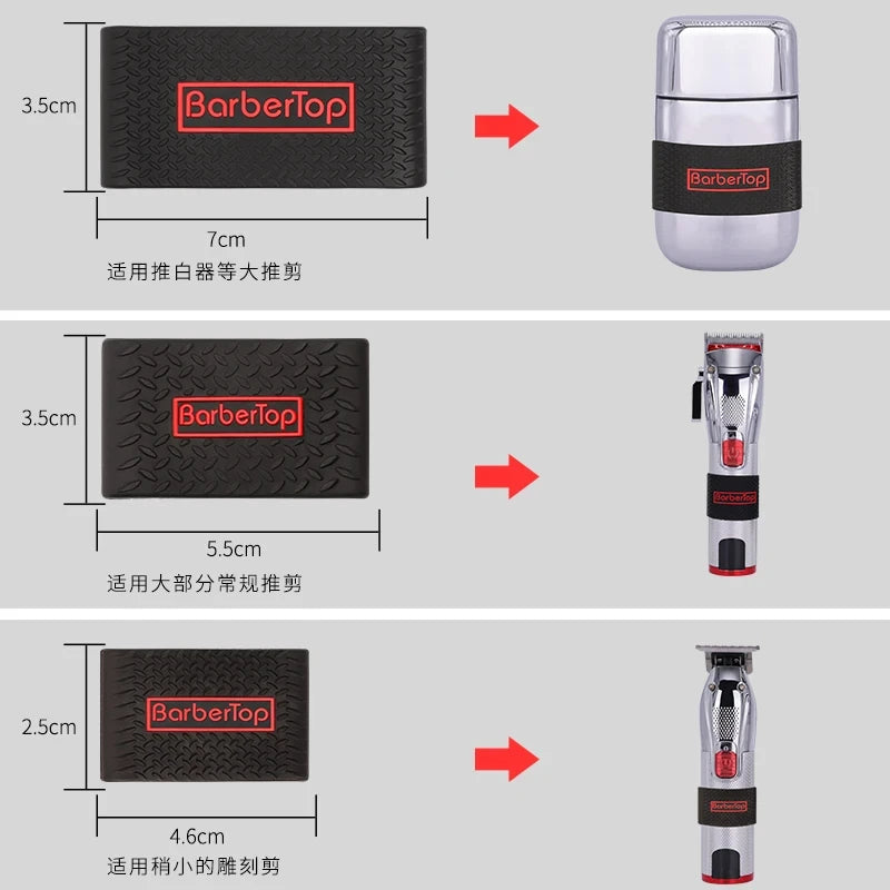 Non-Slip Silicone Grip Cover for Hair Clippers | Barber Tool