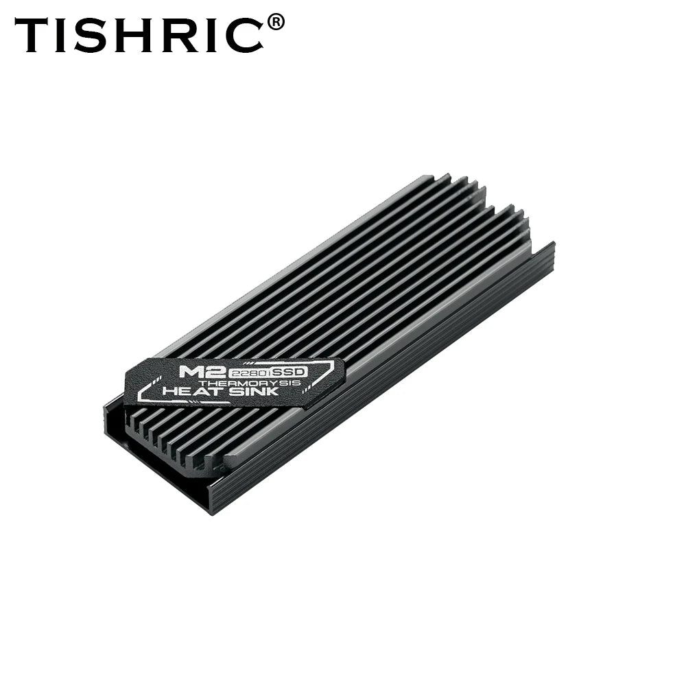 TISHRIC M.2 2280 NVMe SSD Aluminum Heatsink with Thermal Pad SSD Heatsink Cooler PRIMED GRAY China Mainland