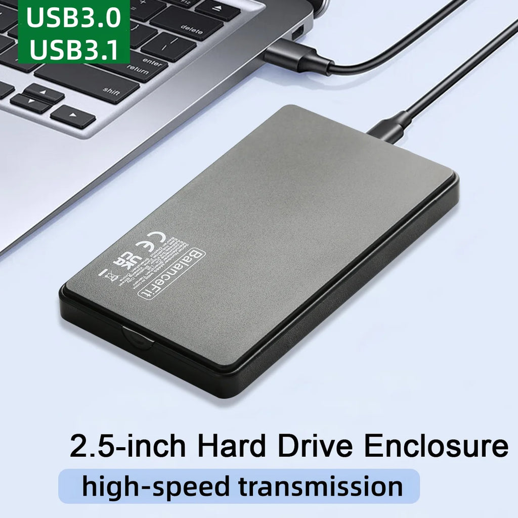 USB 3.0 / Type-C 2.5" SATA HDD SSD Enclosure | 5Gbps HDD SSD Enclosure PRIMED