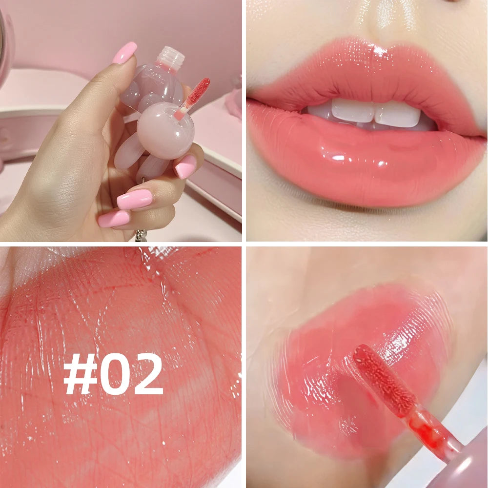 SAM SUGAR Bracelet Keychain Lip Gloss – Hydrating & Long Lasting