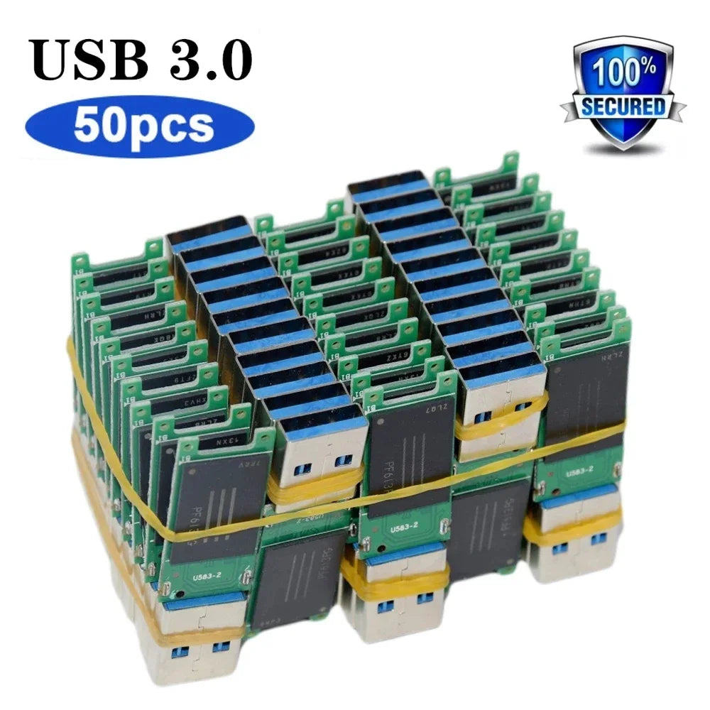 Wholesale USB 3.0 Flash Drives 4GB–128GB | Bulk PCB Pendrive USB Flash Drive PRIMED 8 GB 50pcs 3.0