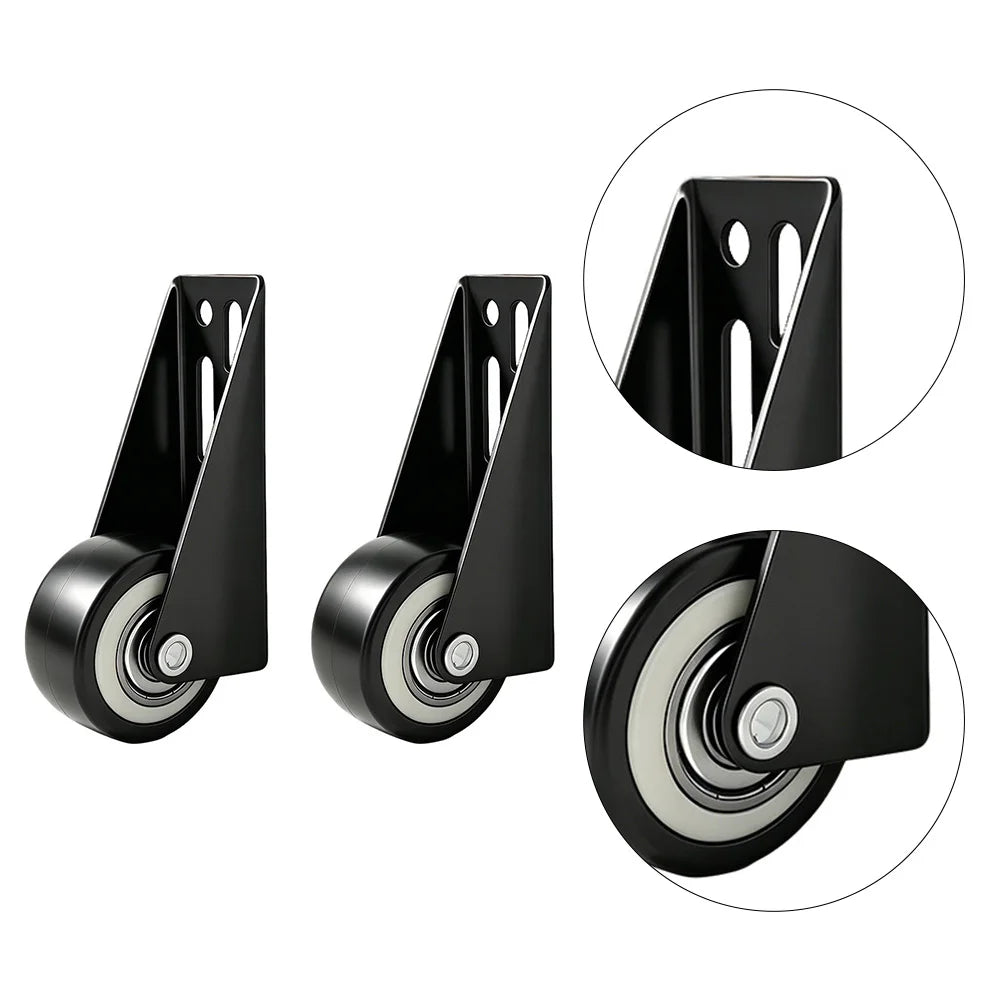 2-Pack Door Bottom Rollers – Silent, Anti-Slip & Heavy-Duty Door Bottom Rollers PRIMED
