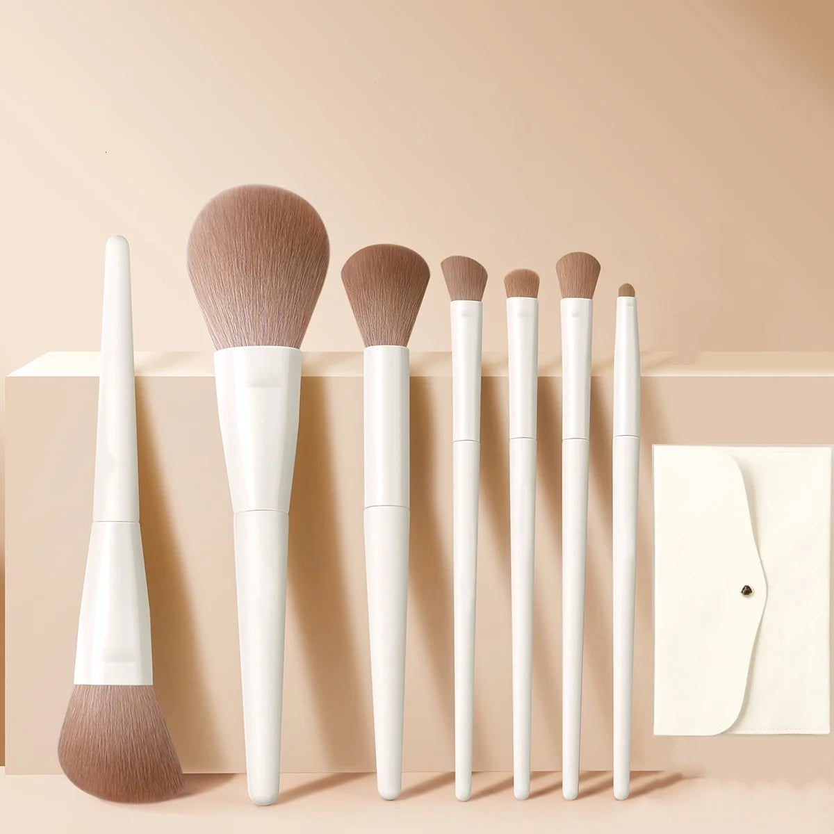 12-Piece Makeup Brush Set – Face & Eye Beauty Tools