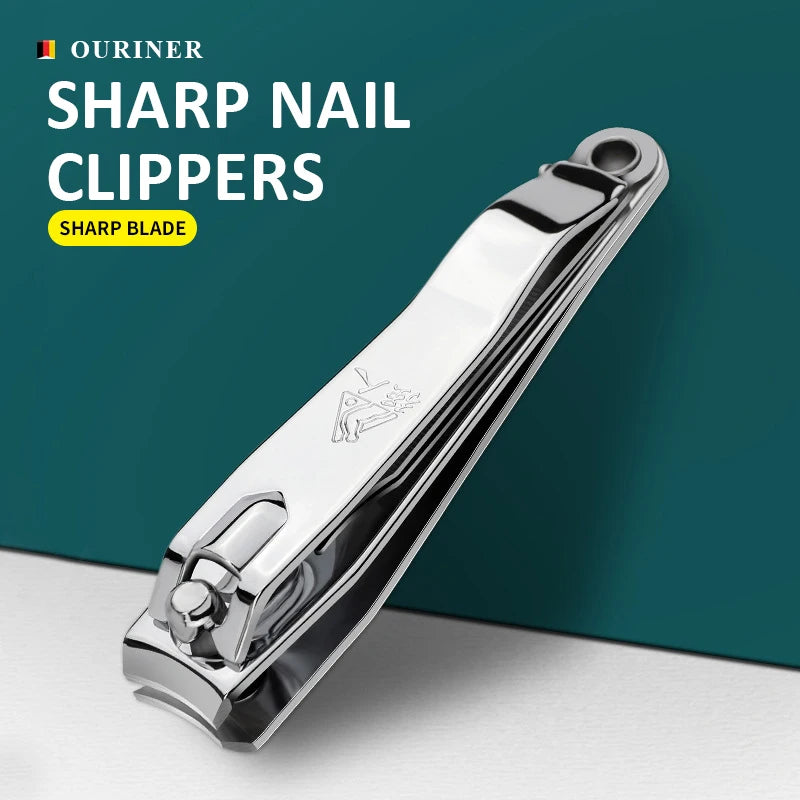 Stainless Steel Nail Clipper Curved Blade & Swing-Out File Nail Clipper PRIMED