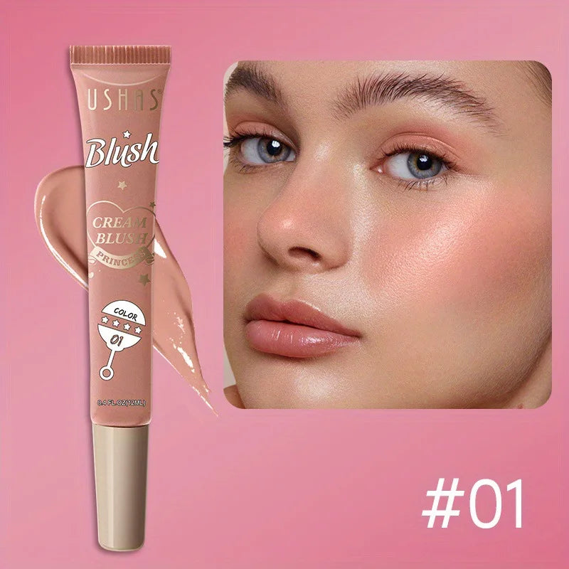 USHAS Liquid Blush Cream – Cheeks, Eyes & Lips Multi-Use