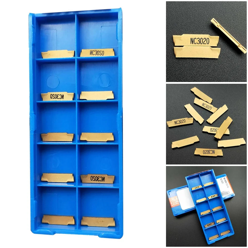 MGMN150-G NC3020 Carbide Turning Inserts for Cast Iron – 10 Pack