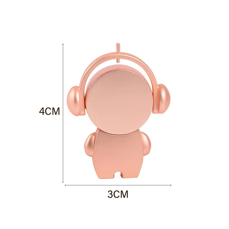 Cute Music Doll USB Flash Drive 4GB–128GB | Free Custom Logo USB Flash Drive PRIMED