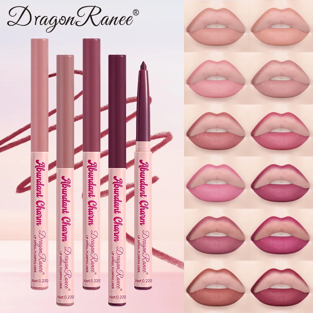 Rose Pink Matte Lip Liner Pencil – Waterproof, Long-Lasting Lip Liner Pencil PRIMED