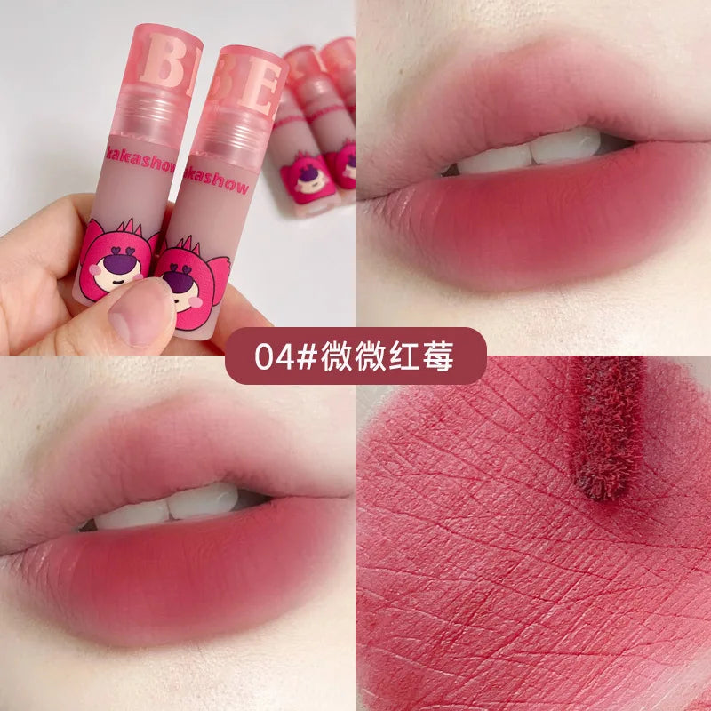 Peach Pink Matte Liquid Lipstick – Velvet Lip Glaze Waterproof Matte Liquid Lipstick PRIMED kakashow-04