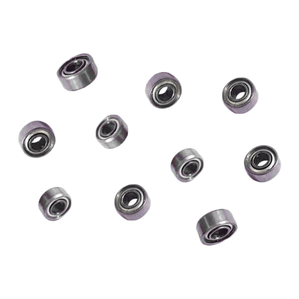 10-Pack 623ZZ Carbon Steel Inline Skate Bearings 3x10x4mm Skate Bearings PRIMED
