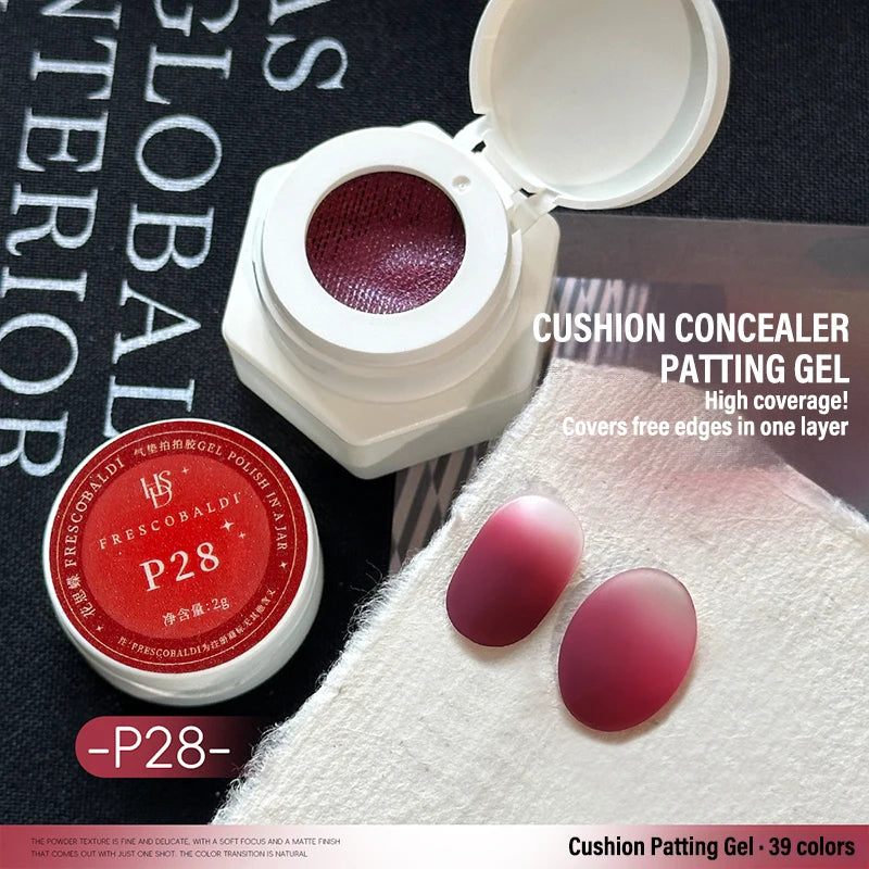 39-Color Air Cushion Nail Art Gel – UV LED Ombre & Gradient