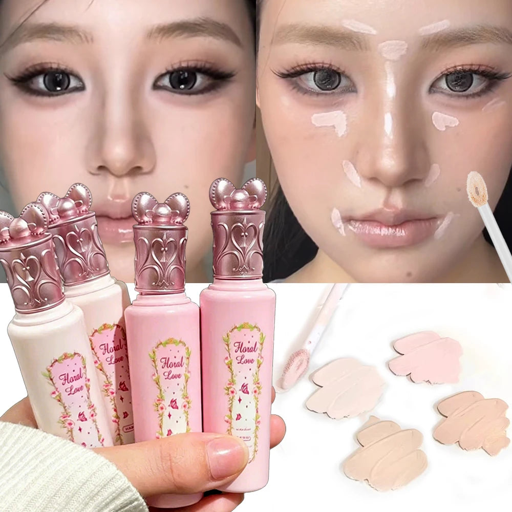 Pale Pink Liquid Concealer – Full Coverage Matte & Waterproof