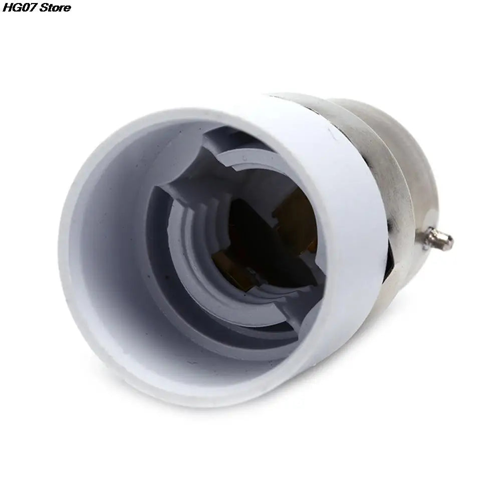 B22 to E14 LED Bulb Socket Adapter – Fireproof Lamp Converter Lamp Socket Adapter PRIMED