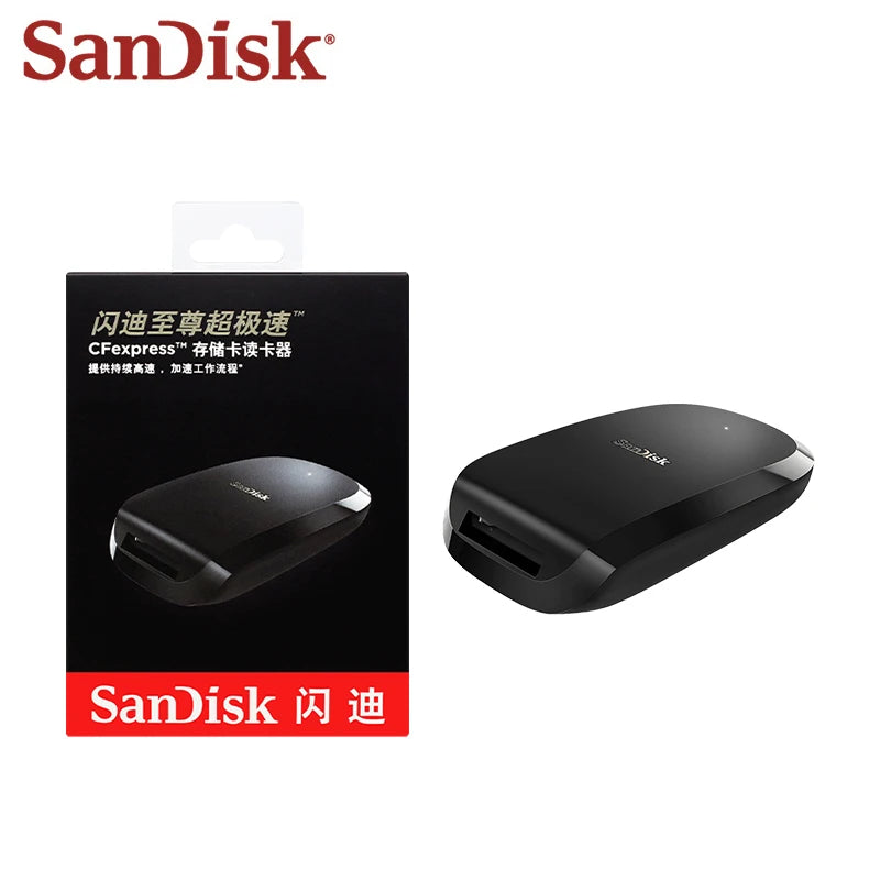 SanDisk Extreme PRO CFexpress Type-B Card Reader USB 3.1 Memory Card Reader PRIMED