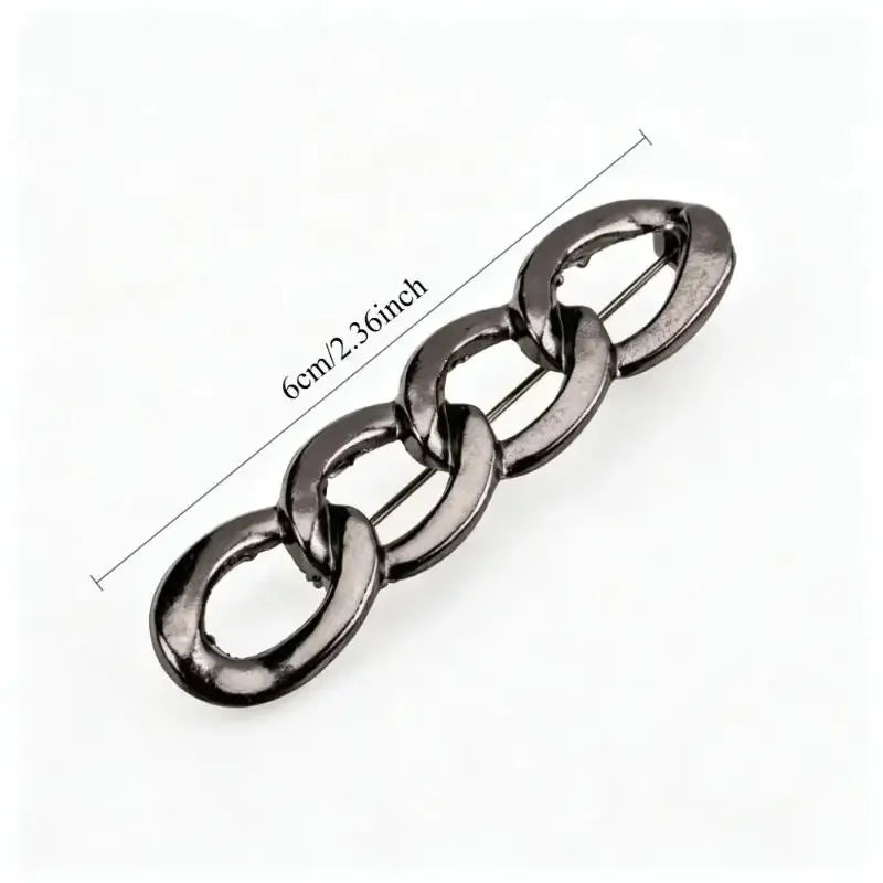 6-Pack Adjustable Jeans Button Waist Tightener Pins & Brooch Waist Adjuster Pins PRIMED