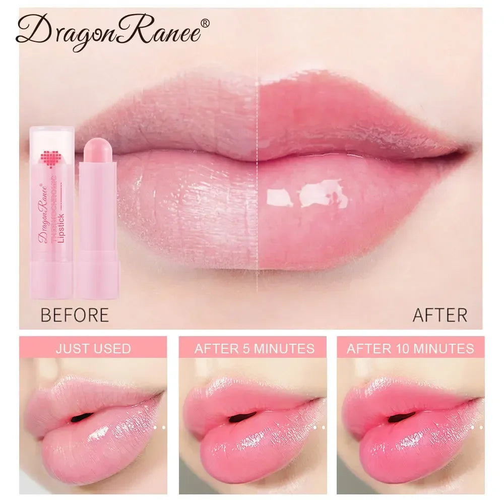 Dragon Ranee Color-Changing Lip Balm – Moisturizing Lip Stain Color-Changing Lipstick PRIMED