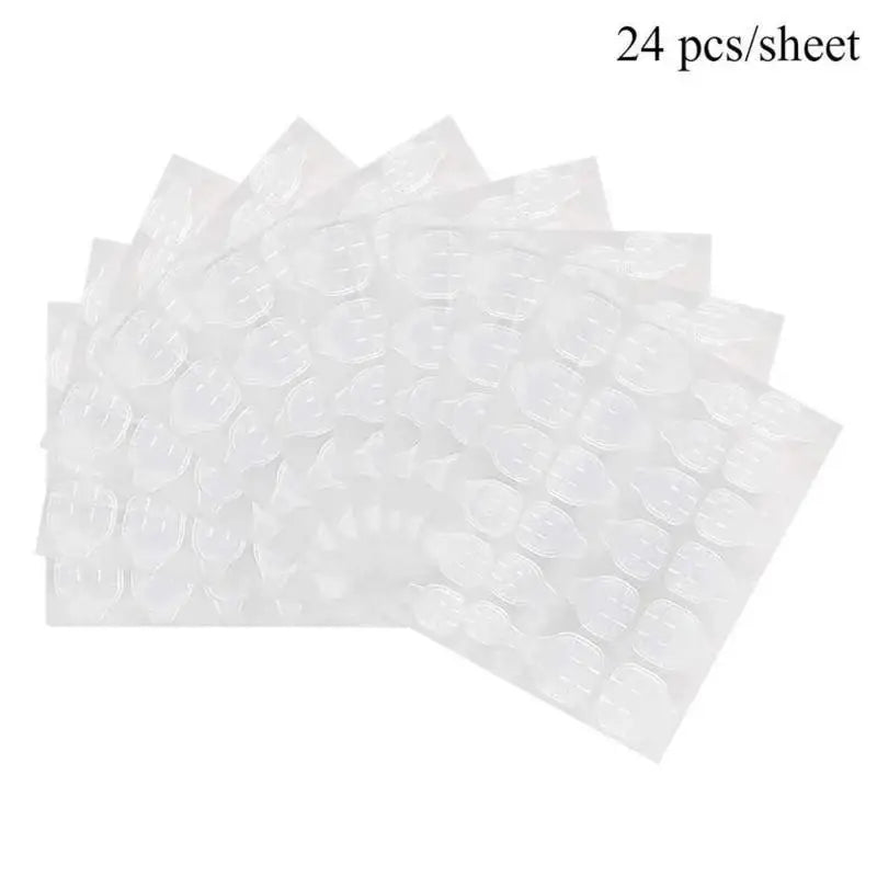 Jelly Nail Glue Adhesive Tabs – Waterproof Double-Sided Stickers Nail Adhesive Tabs PRIMED 24PCS