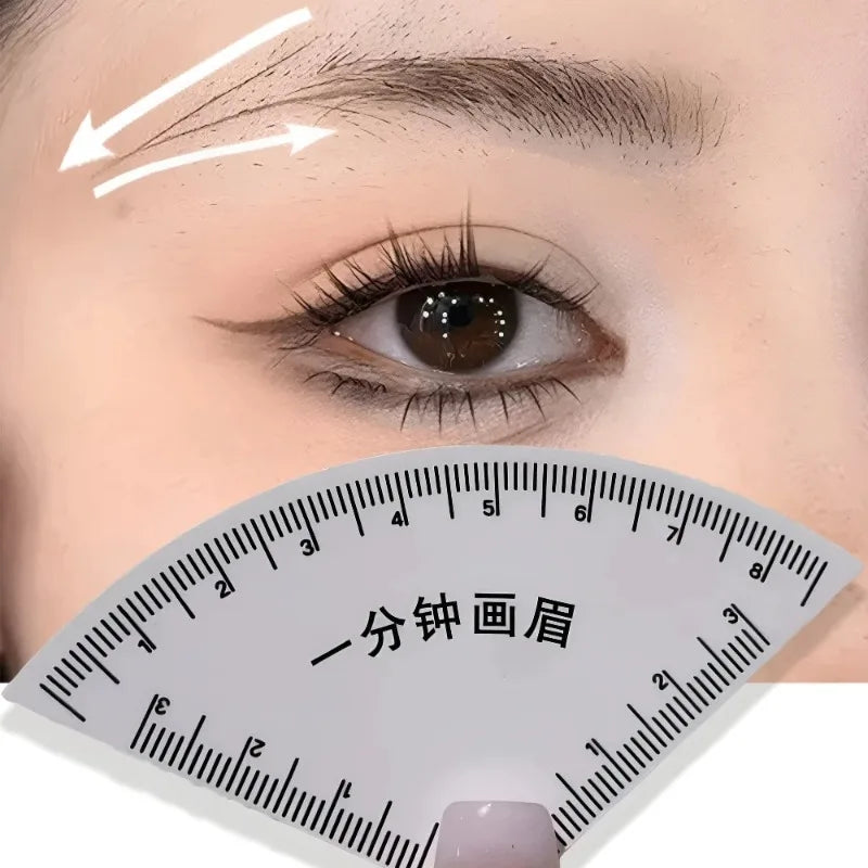 Brow Shaping Stencil – Eyebrow Design Ruler Template Tool Eyebrow Stencil Tool PRIMED