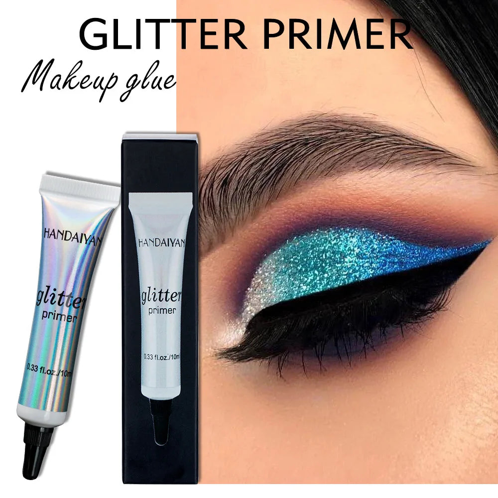 HANDAIYAN Diamond Glitter Primer Gel – Face & Body 10ml Glitter Primer Gel PRIMED