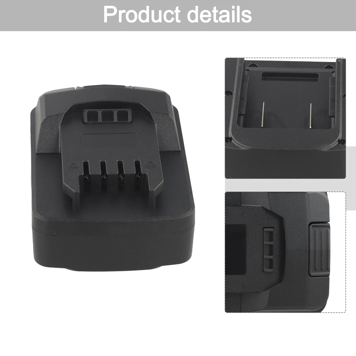 5-Pin Battery Adapter for PARKSIDE X20V – WA3593 WA3595 WA3401 Battery Adapter PRIMED