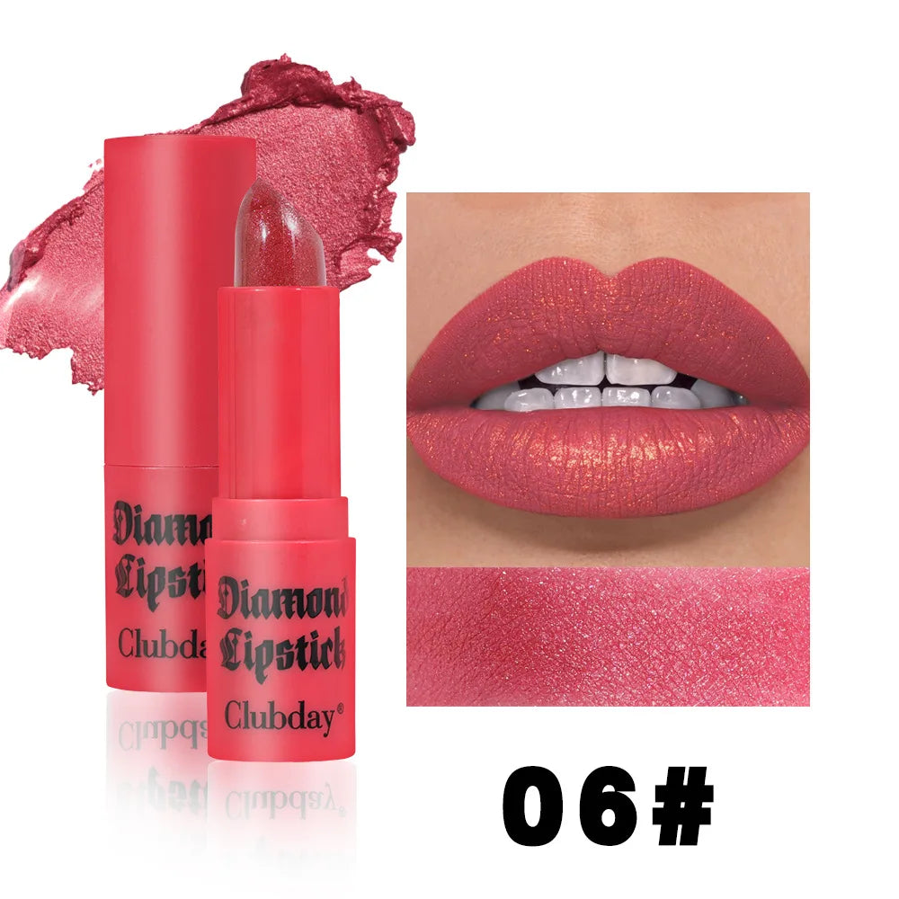 MISS ROSE Diamond Lip Gloss – Glass Shine, Neutral Pink Shades Lip Gloss PRIMED C301-002-06