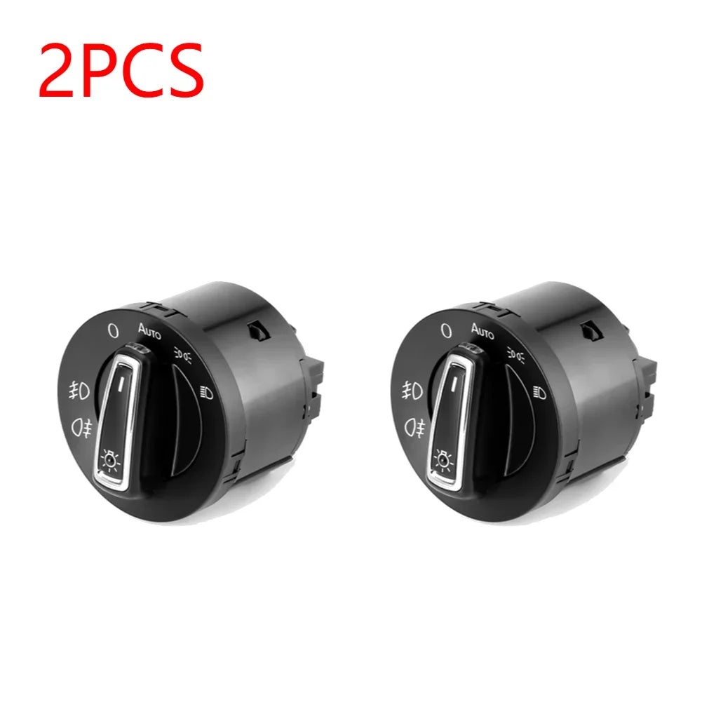 VW Golf MK5 MK6 & Jetta Headlight Control Switch | Light Sensor Headlight Control Switch PRIMED 2 PCS 10PIN