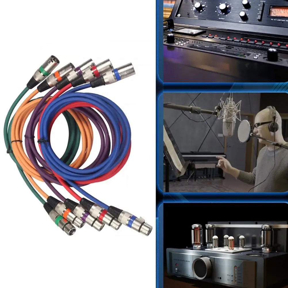 XLR Male to Female Shielded Audio Cable 100/180cm | Mic Cord XLR Audio Cable PRIMED