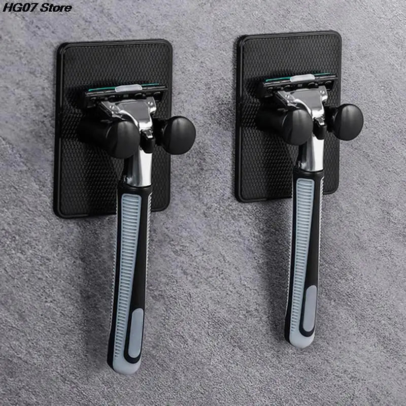 Wall-Mounted Razor Holder Waterproof Shaver Storage Hook