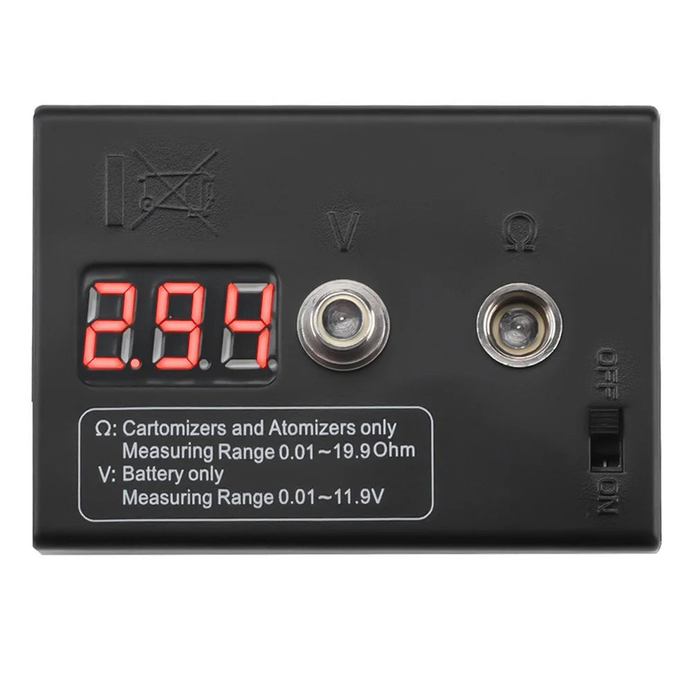 LED Digital Resistance Tester 0.01–19.9Ω | Portable Meter Digital Resistance Meter PRIMED China Mainland