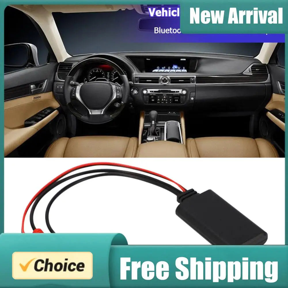 Bluetooth 5.0 Car Audio Receiver Module – 2RCA Stereo Adapter Car Bluetooth Receiver PRIMED