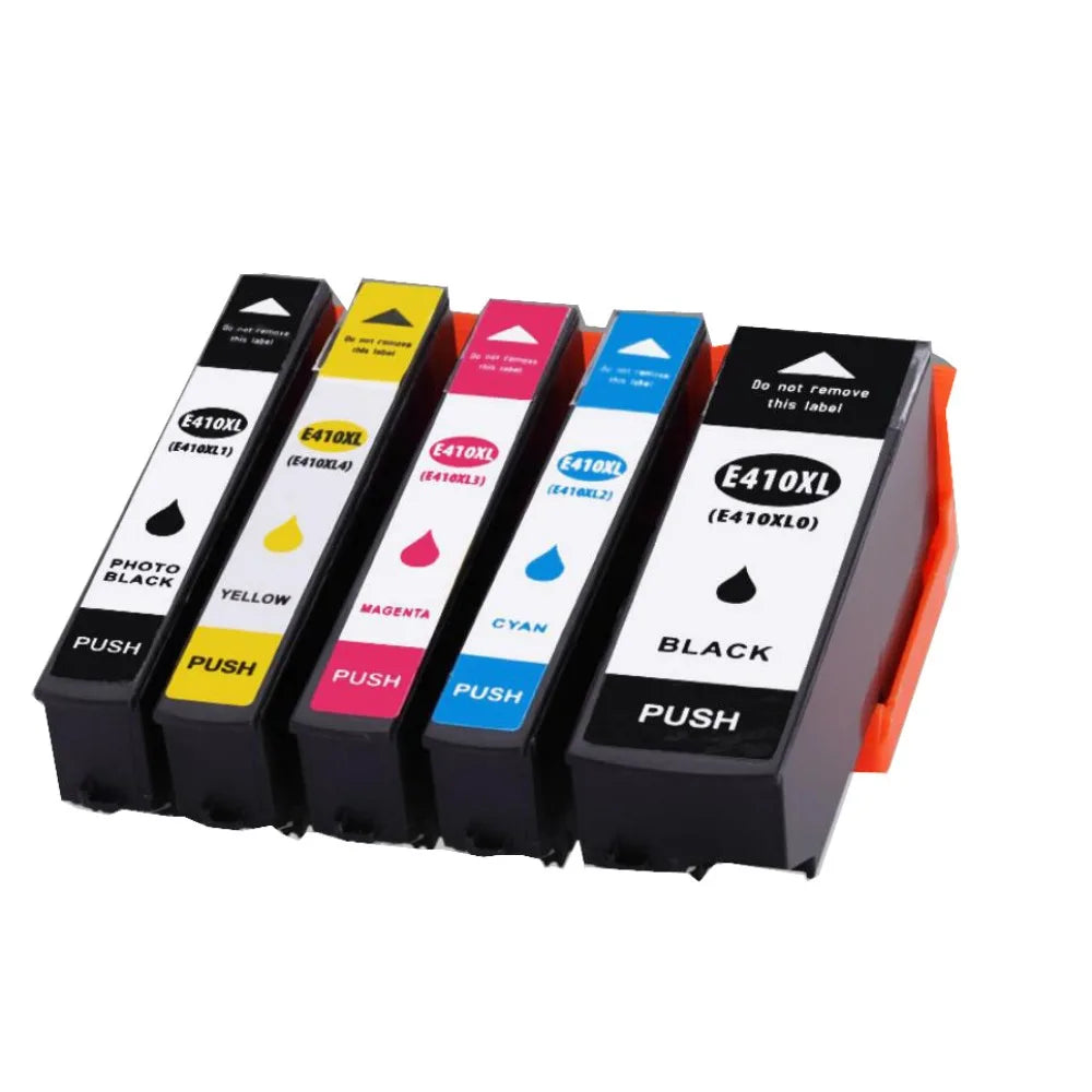 T410XL Compatible Ink Cartridges for Epson XP-530 XP-640 XP-830 Ink Cartridge PRIMED 1 set