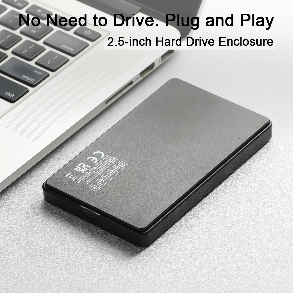 USB 3.0 / Type-C 2.5" SATA HDD SSD Enclosure | 5Gbps HDD SSD Enclosure PRIMED