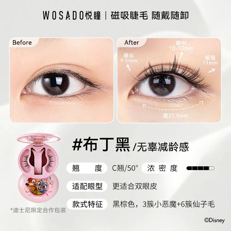 Magnetic False Eyelashes – No Adhesive Reusable Lash Clip