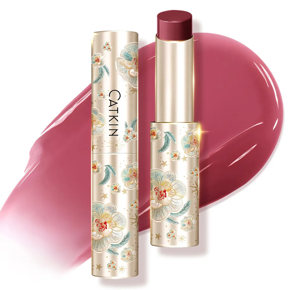 CATKIN WaterGlow Glossy Lip Balm | 12H Hydrating Lip Stick Glossy Lip Balm PRIMED C02 Tulip