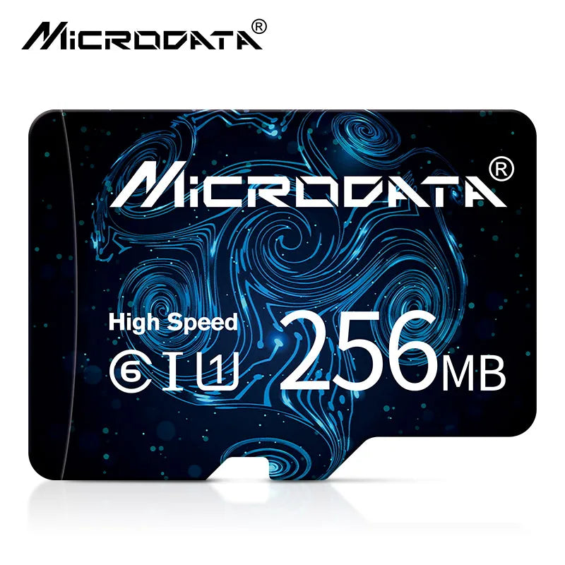 MicroDrive Micro SD TF Card 128MB–2048MB Class 6 + Card Reader Micro SD Memory Card PRIMED 256MB