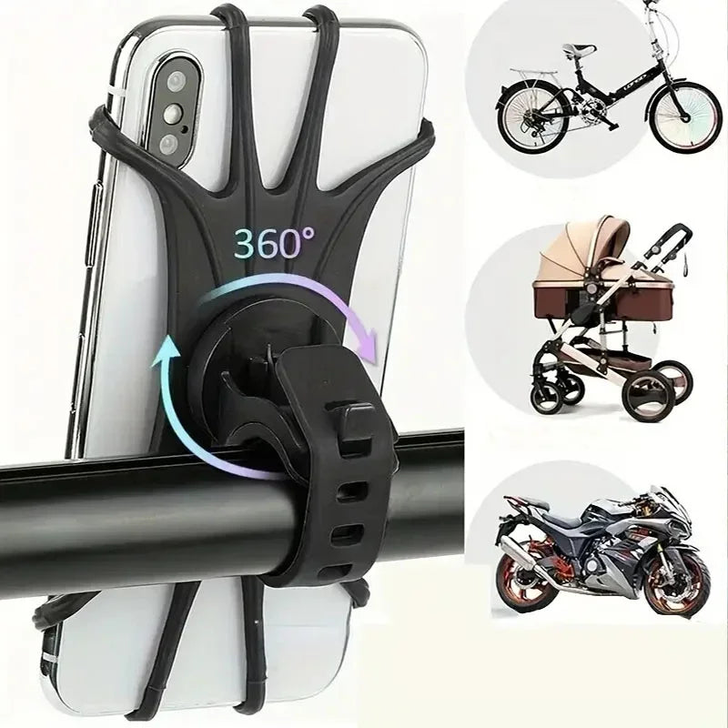 Universal Bike & Motorcycle Phone Holder – All Smartphones Bike Phone Mount PRIMED