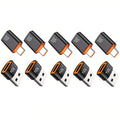 USB-A to USB-C OTG Adapter | USB 3.0 Type-C Converter USB OTG Adapter PRIMED Set E-10pcs