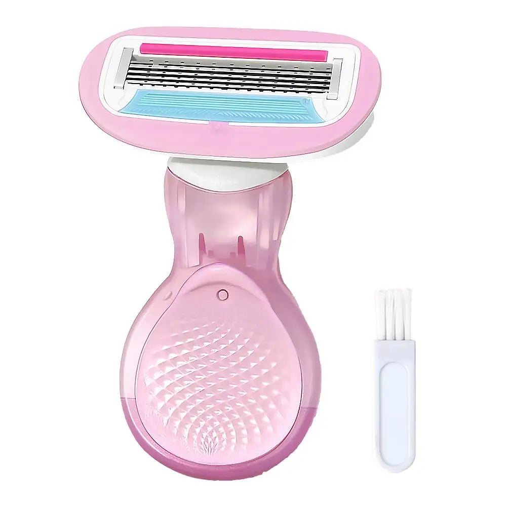 Women's Travel Razor Set – Face, Leg & Body Shaving Kit