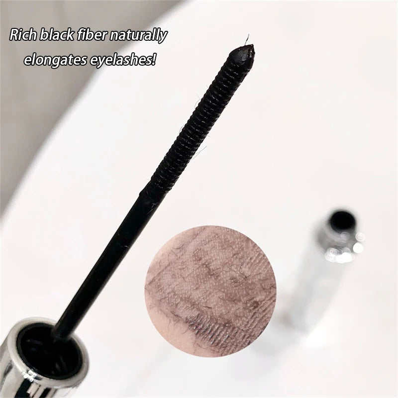 Silver Silk Fiber Mascara – Waterproof Curling & Lengthening