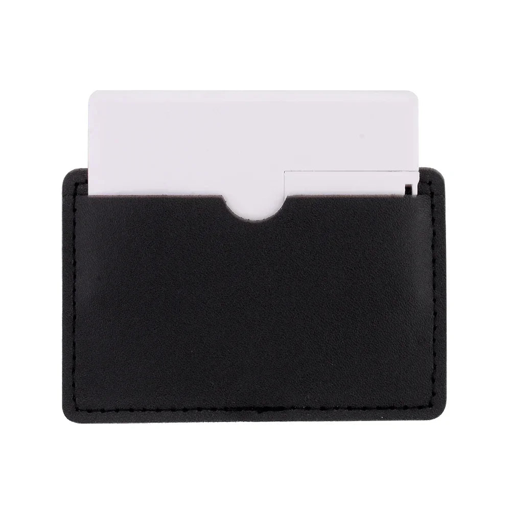 Custom Credit Card USB Flash Drive 32/64/128GB – Wedding Gift Custom USB Flash Drive PRIMED 16GB card with leather China Mainland