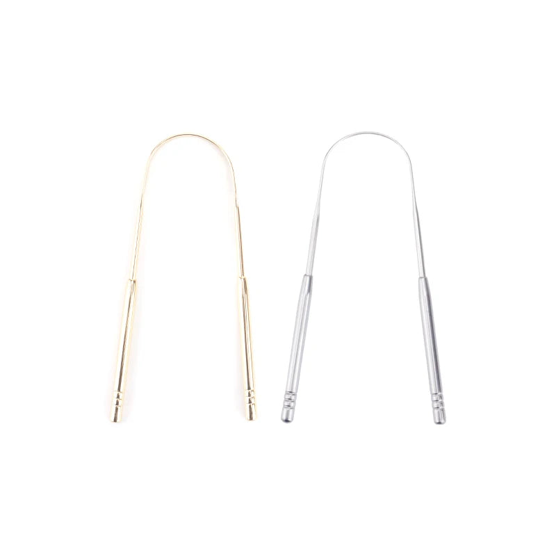 Stainless Steel Tongue Scraper 4 Colors | Fresh Breath Tool