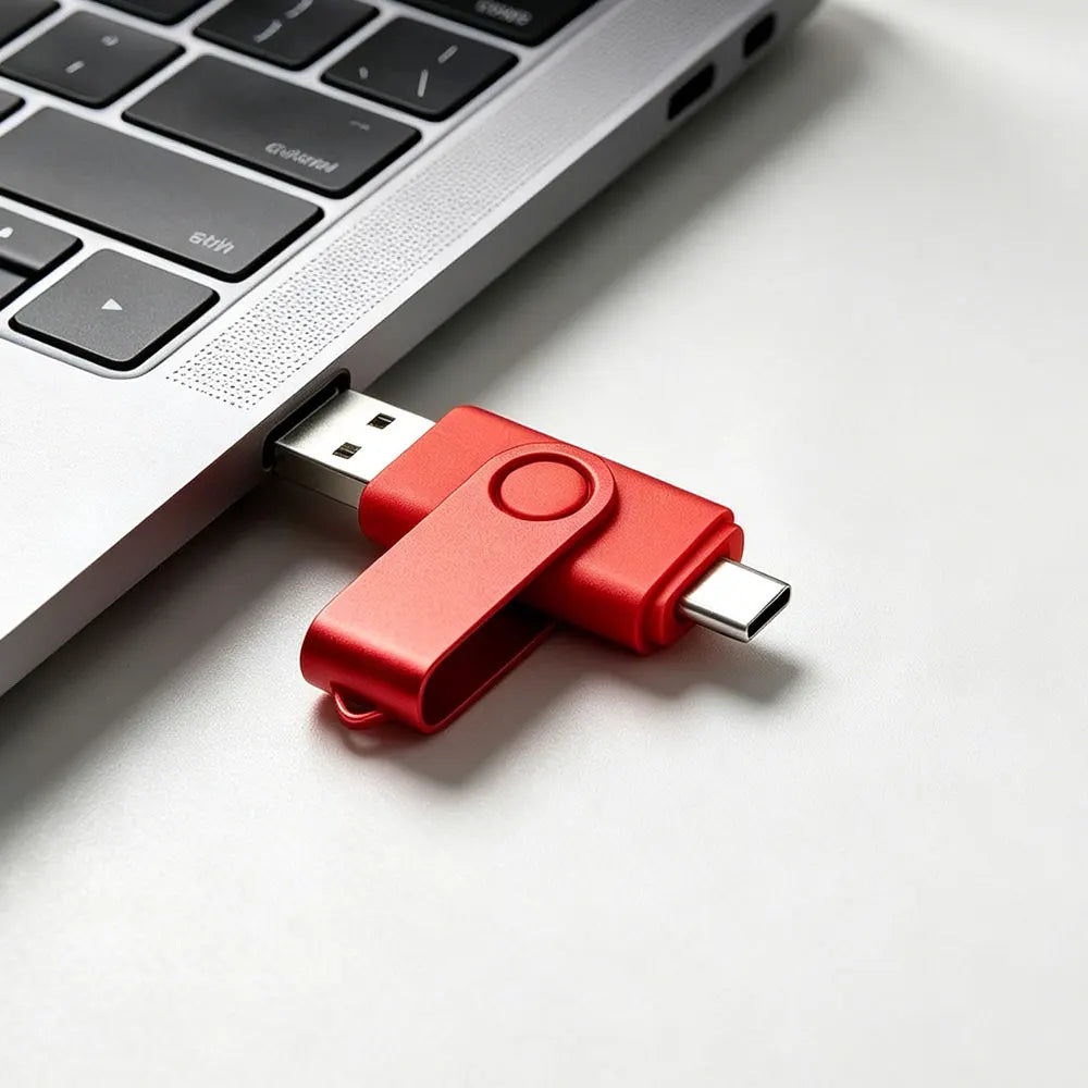 100-Pack Type-C USB 2.0 Flash Drives – Free Custom Logo USB Flash Drive PRIMED
