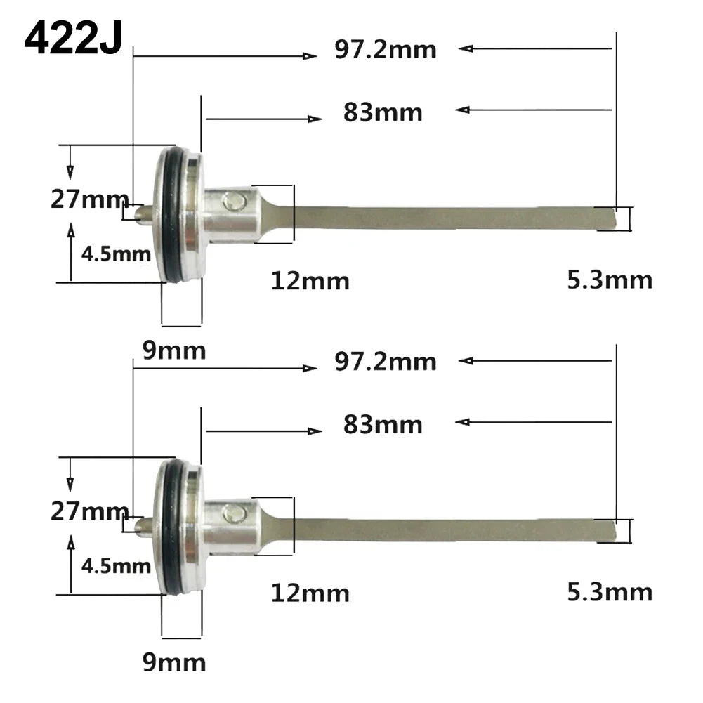 Pneumatic Nailer Pin Replacement – Steel Spare Parts 2 Pc