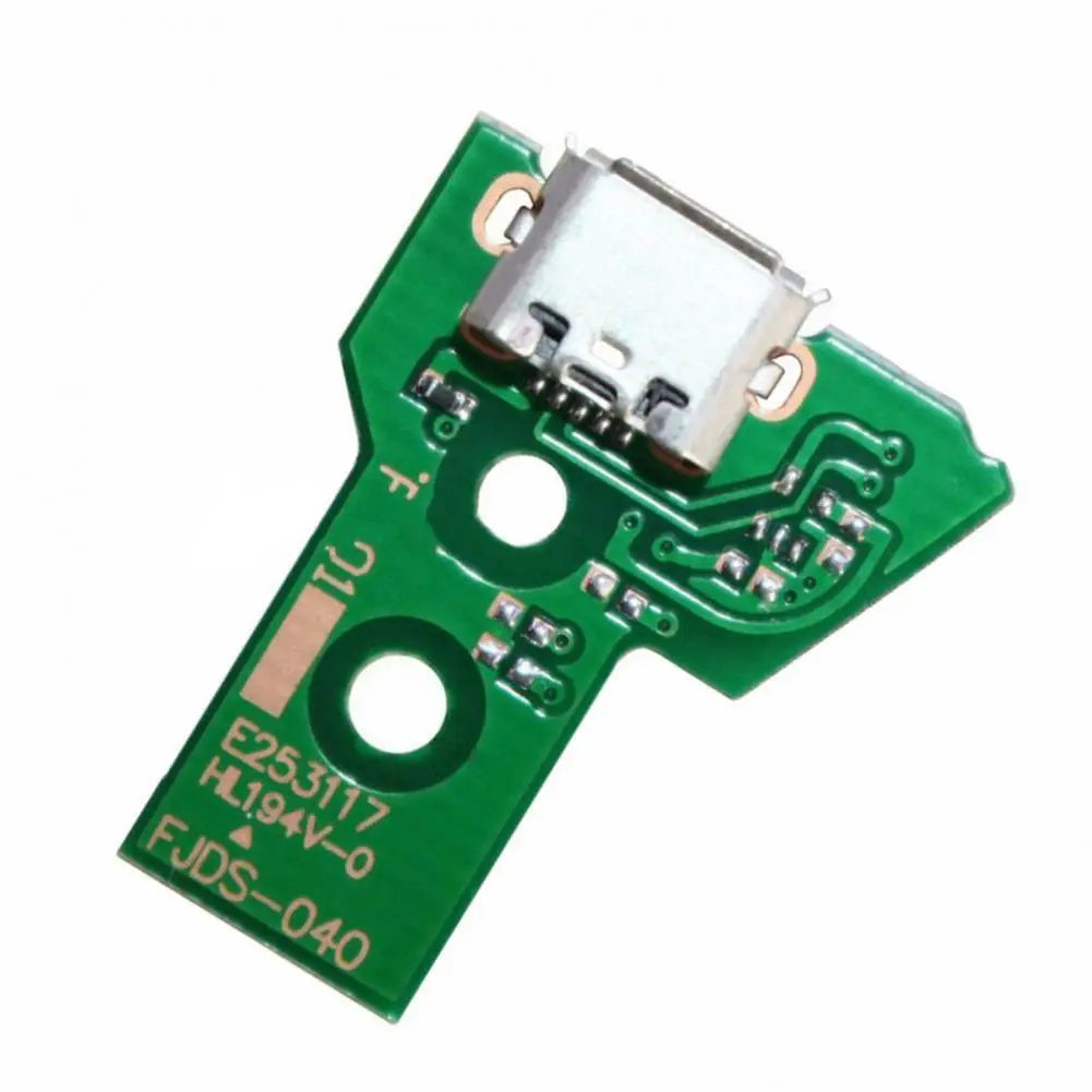PS4 Controller USB Charging Port Board 12Pin Flex JDS-030/040/055 Controller Repair Part PRIMED