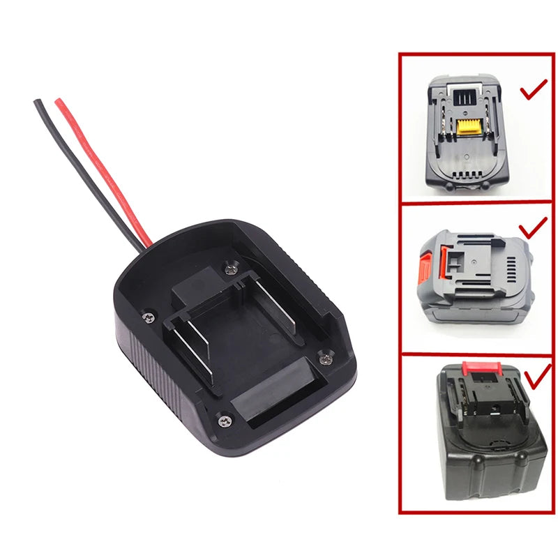Makita 18V Battery Adapter Cable Connector BL1830 BL1840 BL1850 Battery Adapter Connector PRIMED