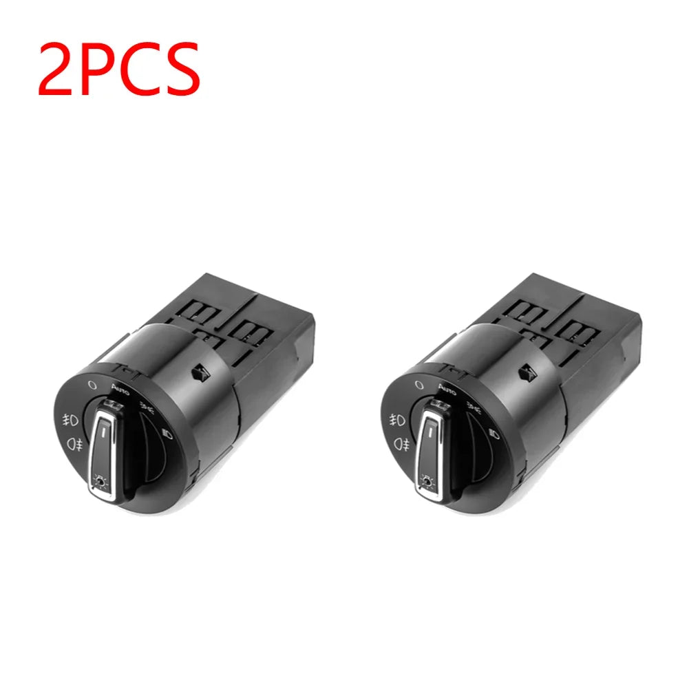 VW Golf MK5 MK6 & Jetta Headlight Control Switch | Light Sensor Headlight Control Switch PRIMED 2 PCS 14PIN