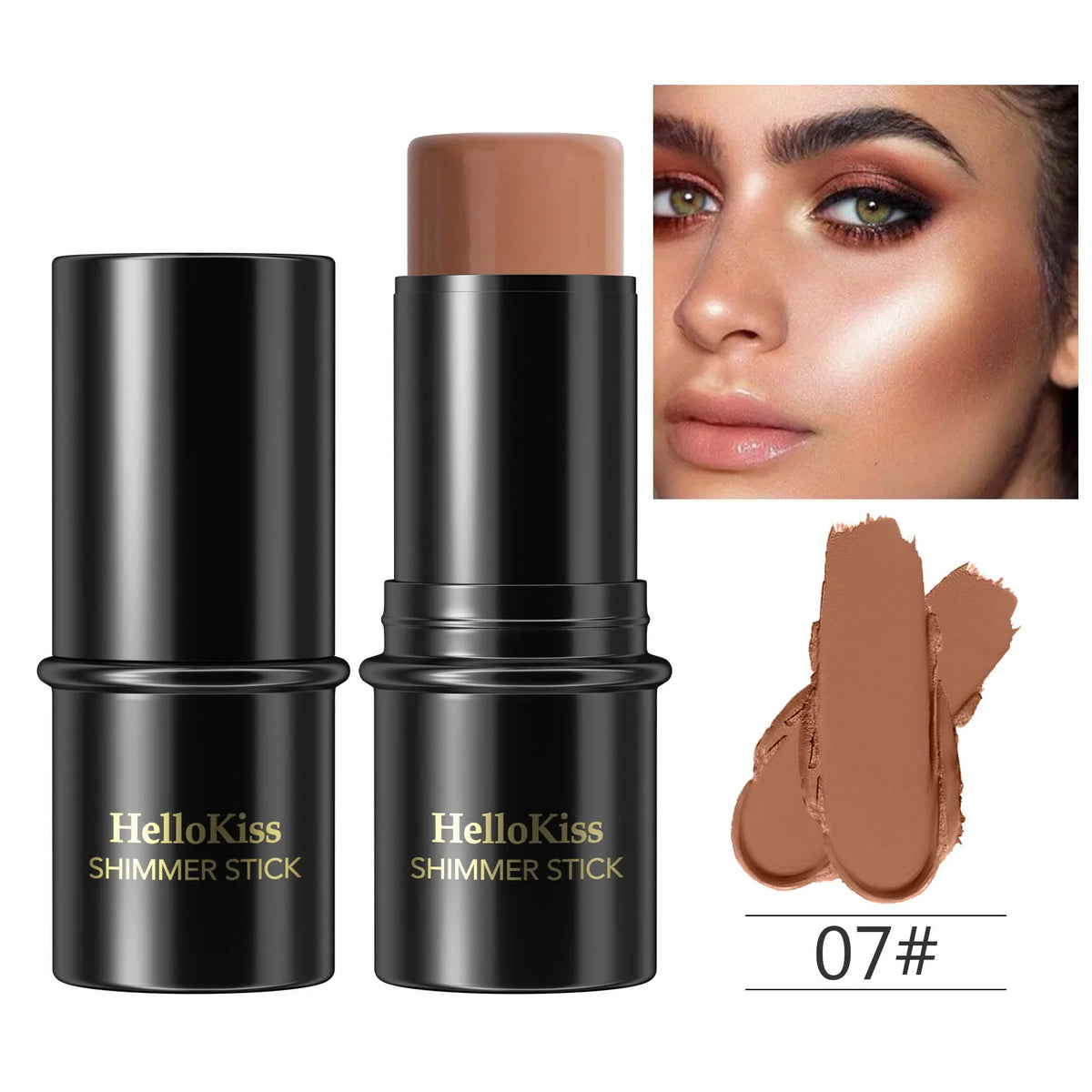 Highlight & Contour Stick – Bronzer, Blush & Concealer Pen Bronzer Highlighter Stick PRIMED Q07