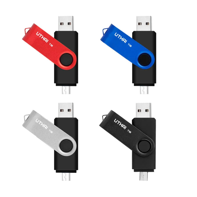 UTHAI T18 OTG USB Flash Drive Micro USB 8G/16G/32G Pen Drive